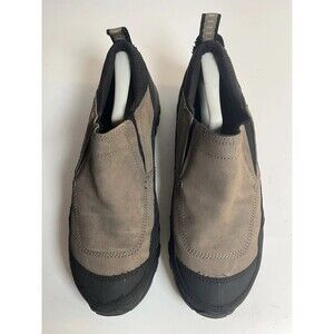 Merrill Men's Jungle Moc Shoes J21545 Gunsmoke, Size 10, Slip-On, Suede, Hiking